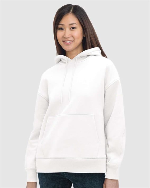 Front view of Women’s USA-Made Hooded Sweatshirt