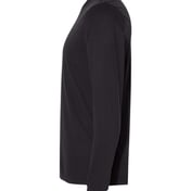 Side view of Sueded Long Sleeve T-Shirt