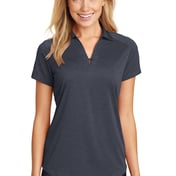 Front view of Women’s Digi Heather Performance Polo