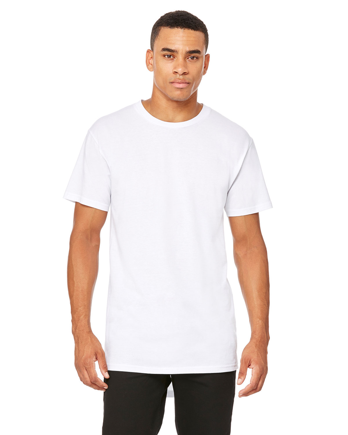 Front view of Men’s Long Body Urban T-Shirt