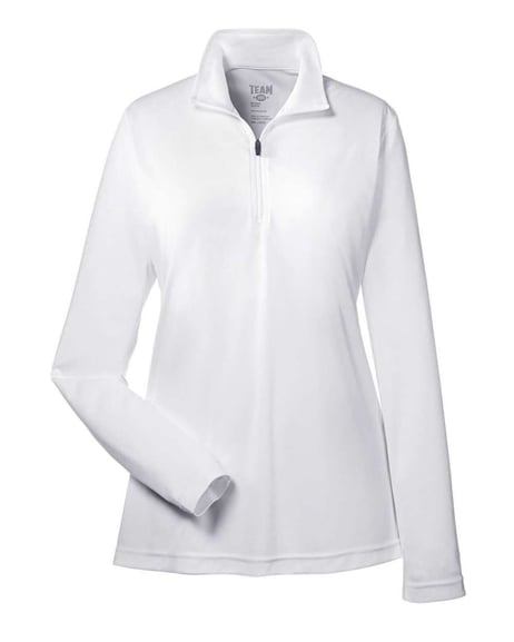 Front view of Women's Zone Performance Quarter-Zip Pullover