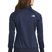 Back view of Ladies Tech Full-Zip Fleece Jacket