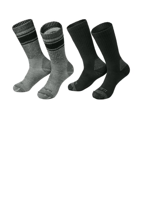 Front view of Heavyweight Crew Sock (4-Pack)