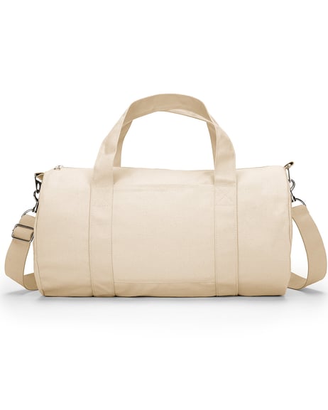 Frontview ofGrant Cotton Canvas Duffel Bag