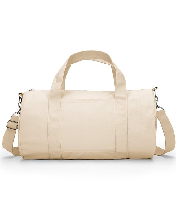 Front view of Grant Cotton Canvas Duffel Bag