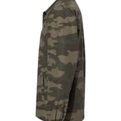 Side view of Water-Resistant Windbreaker Coach S Jacket