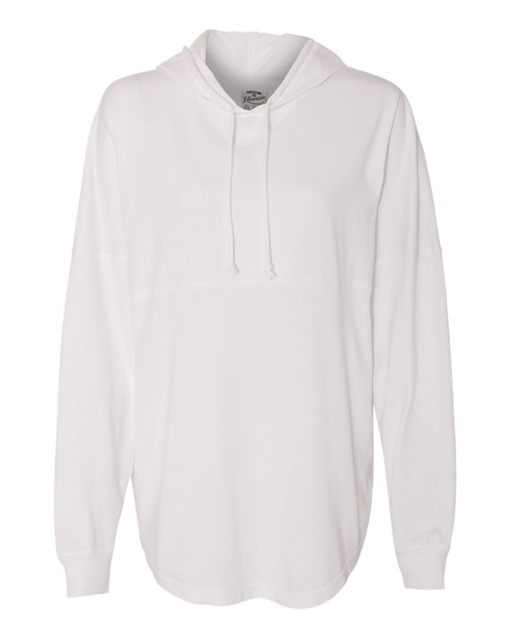 Front view of Hooded Game Day Jersey T-Shirt