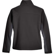 Back view of Women’s Soft Shell Colorblock Jacket