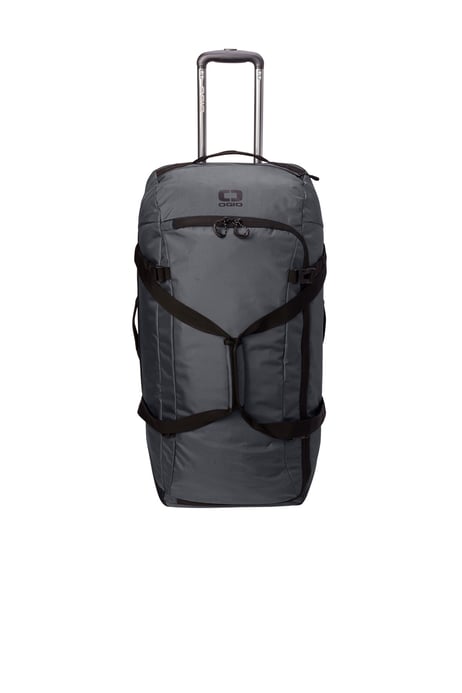 Front view of Passage Wheeled Checked Duffel