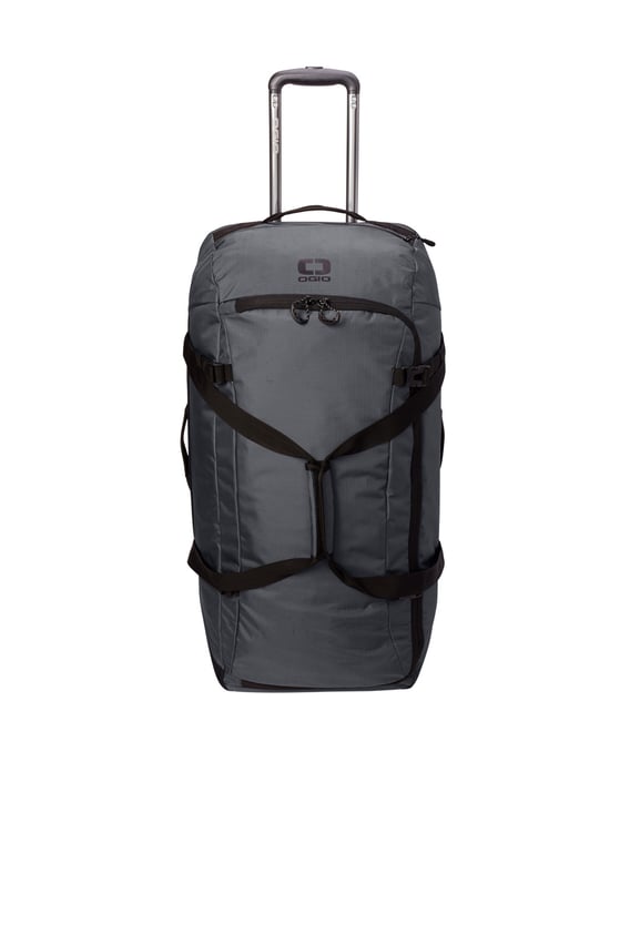 Front view of Passage Wheeled Checked Duffel
