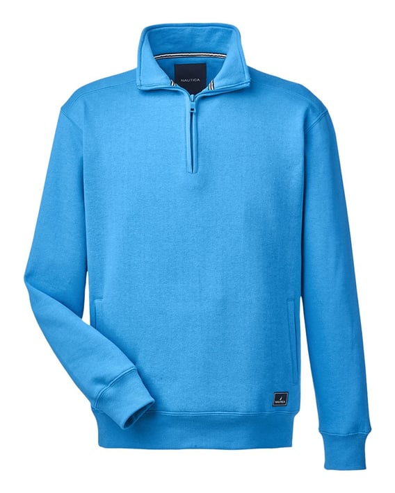Front view of Anchor Fleece Quarter-Zip Sweatshirt