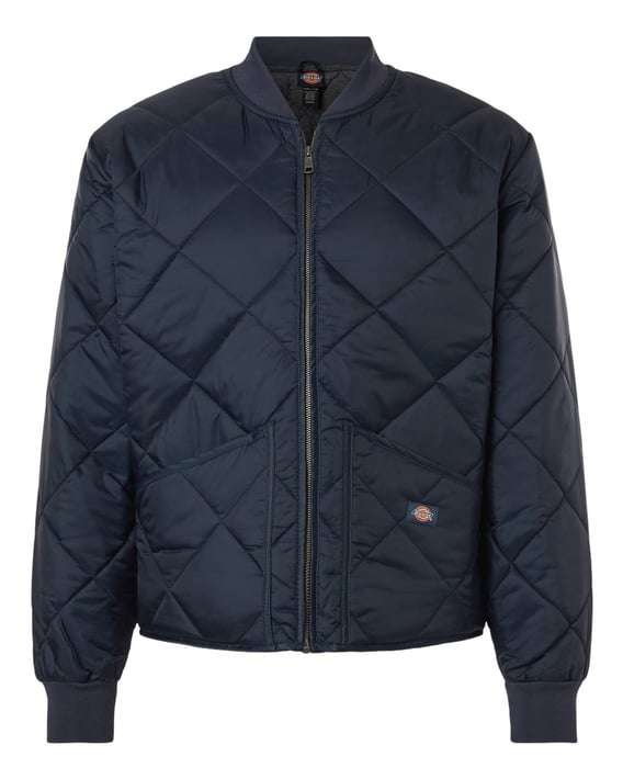 Front view of Diamond Quilted Jacket