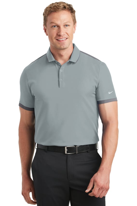 Front view of Dri-FIT Stretch Woven Polo