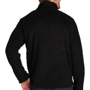Back view of Cozy 1/4-Zip Fleece