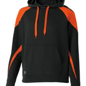 Front view of Unisex Prospect Athletic Fleece Hooded Sweatshirt
