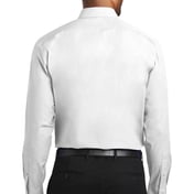 Back view of Slim Fit Carefree Poplin Shirt