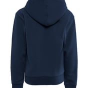 Back view of Youth Fleece Hoodie