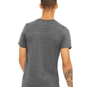 Back view of Textured Jersey V-Neck Tee