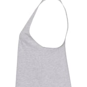 Side view of Women’s Racerback Crop Tank