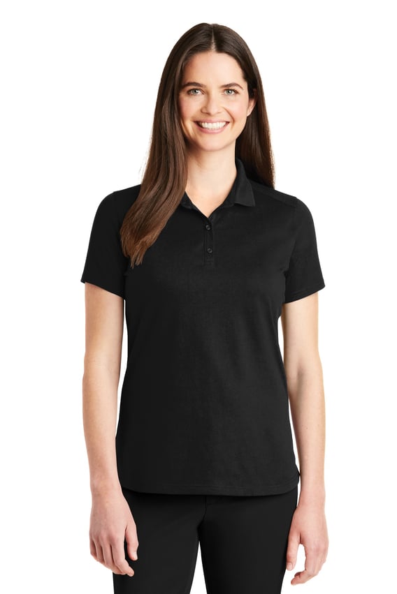 Front view of Ladies SuperPro™ Knit Polo