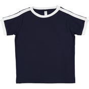 Front view of Toddler Retro Ringer T-Shirt