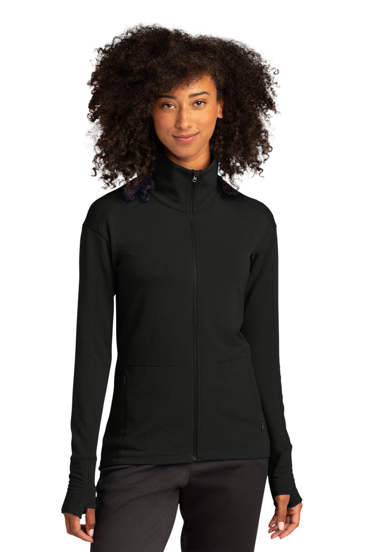 Front view of Women’s Sport-Wick® Flex Fleece Full-Zip