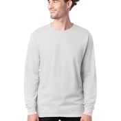 Front view of Men’s 5.2 Oz. ComfortSoft® Cotton Long-Sleeve T-Shirt