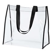 Front view of Clear PVC Tote