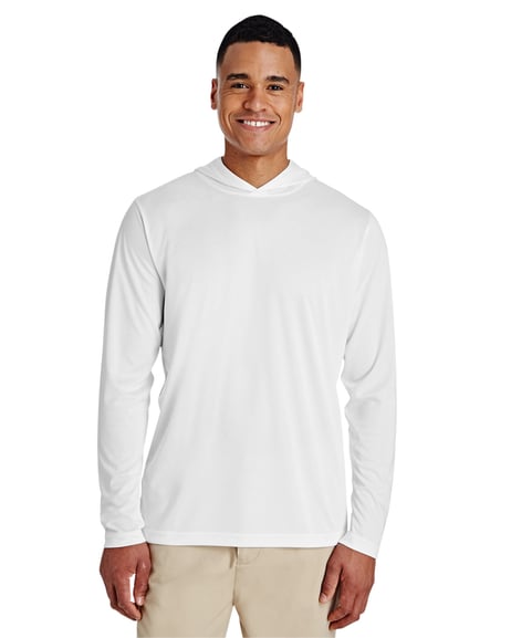 Front view of Men's Zone Performance Hooded T-Shirt