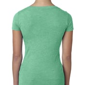 Back view of Ladies’ Triblend Scoop