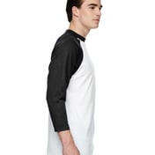 Side view of Adult 3/4-Sleeve Baseball Jersey