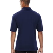 Back view of Men’s Edry Needle-Out Interlock Polo
