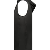 Side view of CoolCore® Sleeveless Hooded T-Shirt