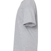 Side view of Youth Gold Soft Touch T-Shirt