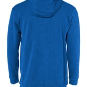 Back view of FitFlex French Terry Hooded Sweatshirt