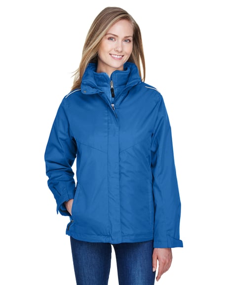 Front view of Ladies' Region 3-in-1 Jacket With Fleece Liner