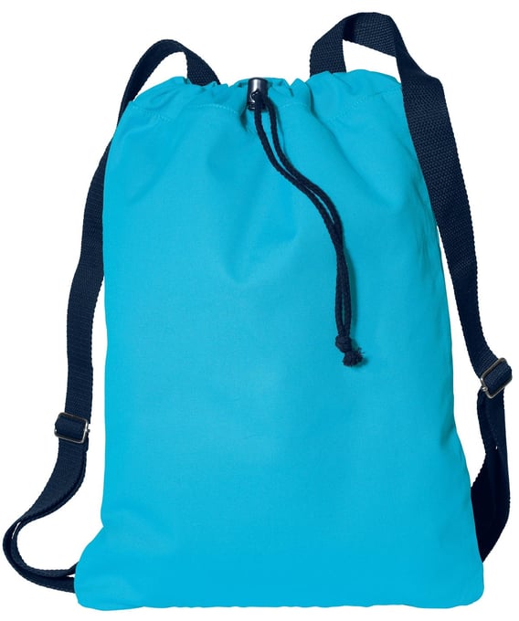 Front view of Canvas Cinch Pack