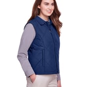 Side view of Women’s Dawson Quilted Hacking Vest