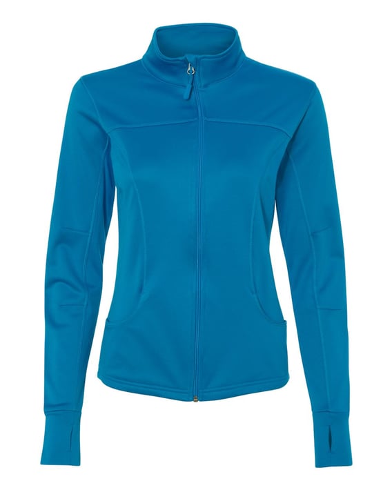 Front view of Women’s Poly-Tech Full-Zip Track Jacket