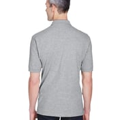Back view of Men’s 5.6 Oz. Easy Blend™ Polo With Pocket