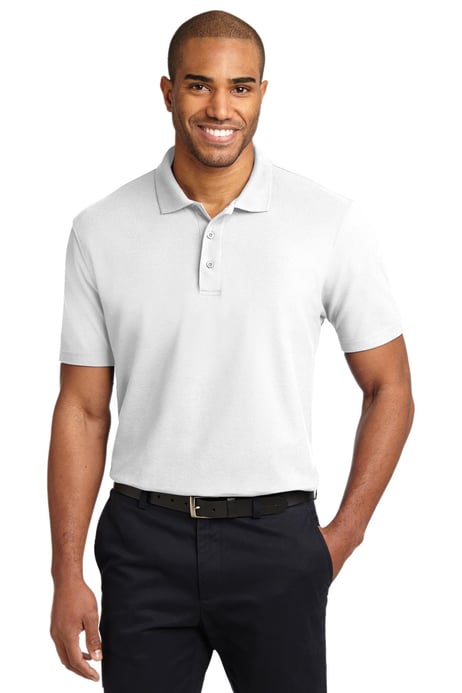 Front view of Stain-Release Polo