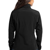 Back view of Women’s Soft Shell Jacket