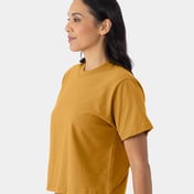 Side view of Women’s Heavyweight Boxy T-Shirt