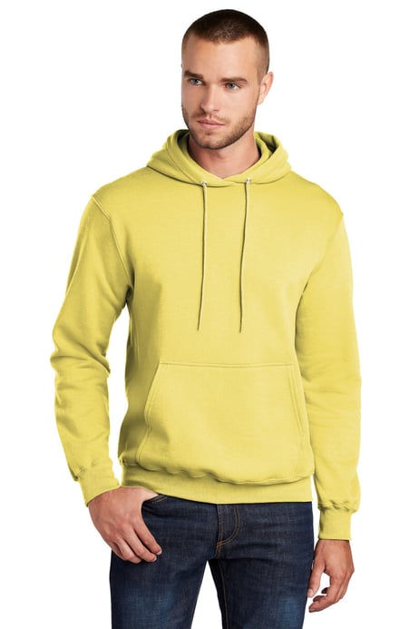 Front view of Core Fleece Pullover Hooded Sweatshirt