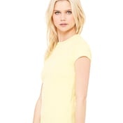 Side view of Ladies’ Baby Rib Short-Sleeve T-Shirt