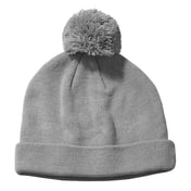 Front view of Knit Pom Beanie