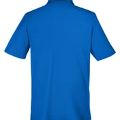 Back view of Men’s Fusion ChromaSoft Pique Polo