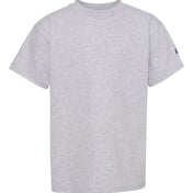 Front view of Youth Tagless T-Shirt