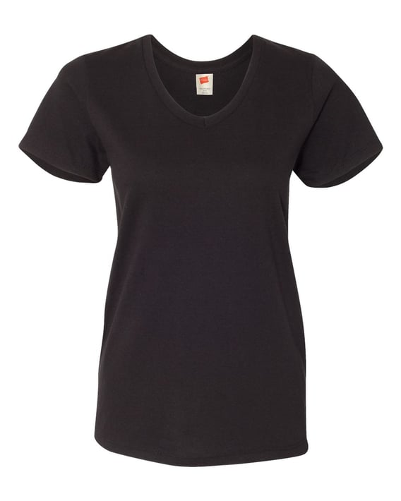 Front view of Essential-T Women’s V-Neck T-Shirt