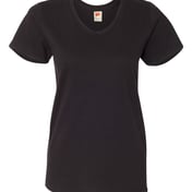 Front view of Essential-T Women’s V-Neck T-Shirt